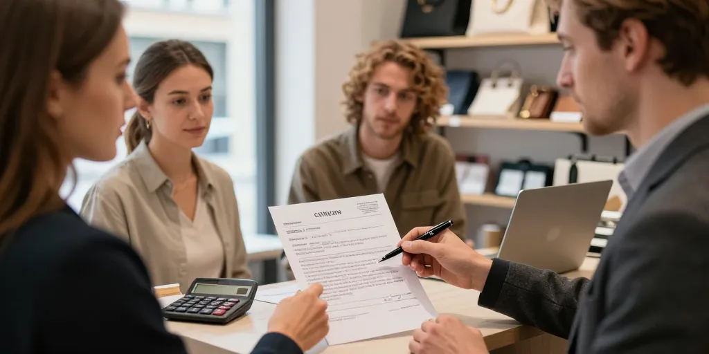 depot vente chez un commercant